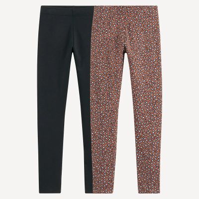 Лот: 25645427. Фото: 1. Комплект из двух леггинсов LaRedoute. Другое (одежда, обувь, галантерея)