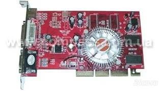 Лот: 2063963. Фото: 1. AGP DDR ATI RADEON 9600SE 128Mb... Видеокарты