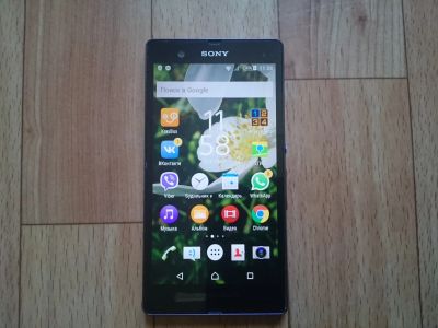 Лот: 12072610. Фото: 1. Sony xperia z В рабочем состоянии... Смартфоны