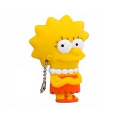 Лот: 3566632. Фото: 1. USB флешка 4Gb "Лиза Симпсон". USB-флеш карты