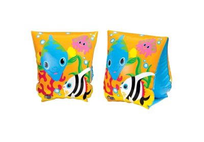 Лот: 24667833. Фото: 1. Нарукавники Intex Рыбки, 23x15... Другое (водный спорт)