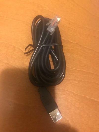 Лот: 21041398. Фото: 1. Кабель консольный USB / RJ45... Шлейфы, кабели, переходники