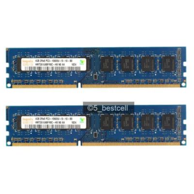 Лот: 9171117. Фото: 1. 8Gb (2x4Gb) DDR3 Hynix 1333 MHz. Оперативная память