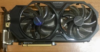 Лот: 17045671. Фото: 1. Gigabyte gtx 760 2gb. Видеокарты