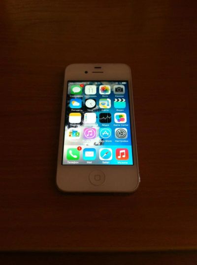 Лот: 5083910. Фото: 1. Apple iPhone 4 16 Gb | Айфон 4... Смартфоны