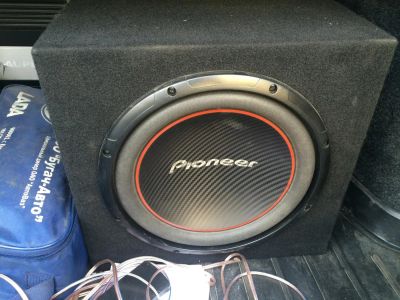 Лот: 4594700. Фото: 1. Сабвуфер pioneer 1300. Эстрадная акустика и усилители
