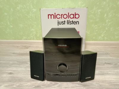 Лот: 18130397. Фото: 1. Колонки Microlab 2.1. Активные акустические системы