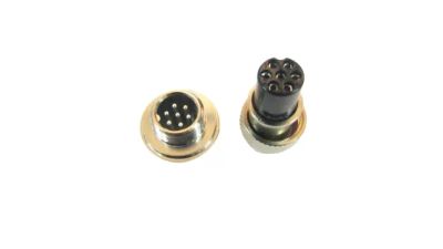 Лот: 20247905. Фото: 1. Авиационный разъём GX12, 7PIN... Разъёмы
