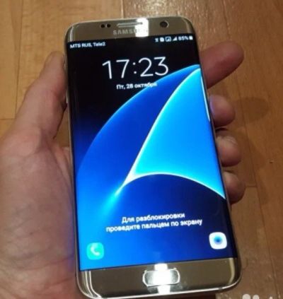 Лот: 9648581. Фото: 1. Samsung s7 edge/ 64gd / LTE/ цвет... Смартфоны