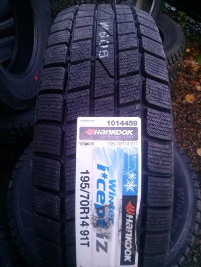 Лот: 4493193. Фото: 1. 195 70r14 Hankook W-606, Корея... Шины