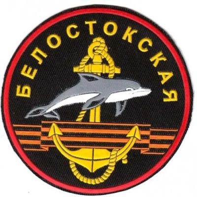 Лот: 7139963. Фото: 1. Шеврон пластизолевый Белостокская... Нашивки, шевроны, погоны