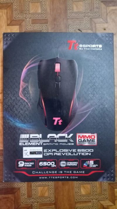 Лот: 13950067. Фото: 1. Мышь игровая Tt esports Black... Клавиатуры и мыши