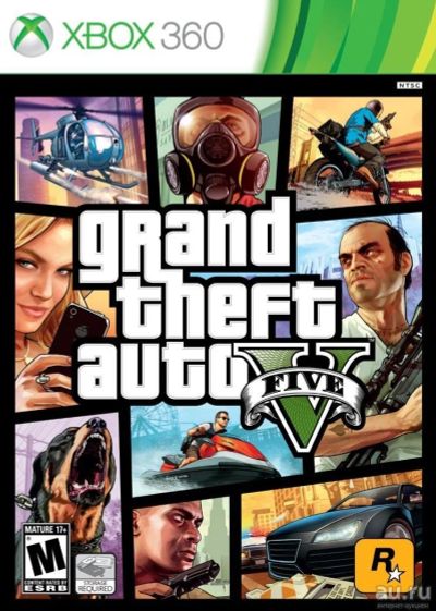 Лот: 8659441. Фото: 1. Gta 5 xbox 360. Игры для консолей