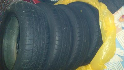 Лот: 3757983. Фото: 1. Продам комплект летних шин R13... Шины
