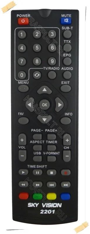Лот: 15906677. Фото: 1. Пульт SKY VISION 2201. Пульты ДУ