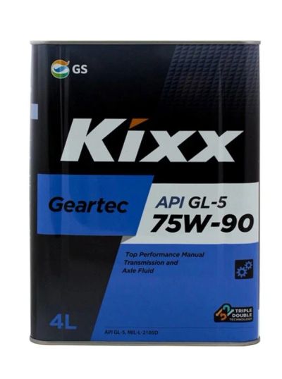 Лот: 16085552. Фото: 1. Масло KIXX Geartec GL-5 75w90... Масла, жидкости