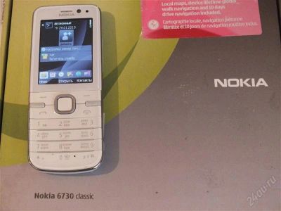 Лот: 1623416. Фото: 1. nokia 6730 classic white. Смартфоны