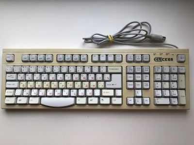 Лот: 25881956. Фото: 1. Клавиатура Clicker Soft F-21XQ... Клавиатуры и мыши