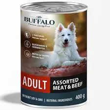 Лот: 19937365. Фото: 1. Баффало Mr.Buffalo Adult Dog... Корма