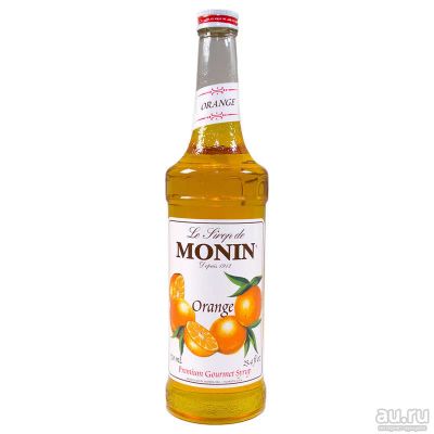 Лот: 18034215. Фото: 1. Сироп Monin Апельсин 1л. Приправы, специи