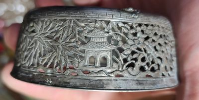 Лот: 17871122. Фото: 1. серебряная корона от самовара. Предметы интерьера и быта
