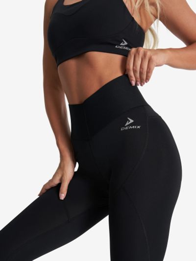 Лот: 24891653. Фото: 1. Легинсы женские Demix Booty Booster... Другое (спортивная одежда)