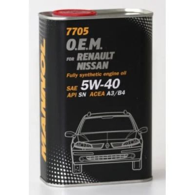 Лот: 9913172. Фото: 1. Mannol OEM 7705 for Renault Nissan... Масла, жидкости