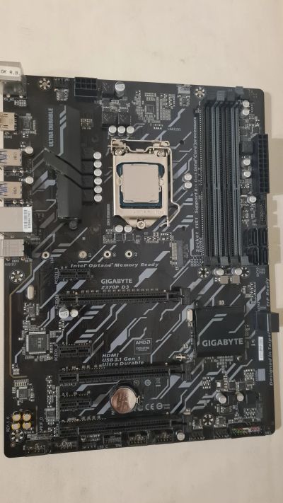 Лот: 19990673. Фото: 1. Материнская плата Gigabyte Z370... Материнские платы