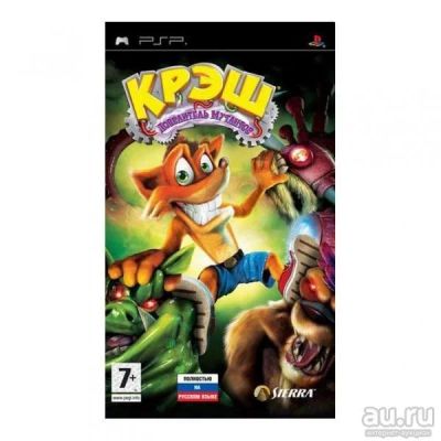 Лот: 11728449. Фото: 1. PSP - Крэш повелитель мутантов... Игры для консолей