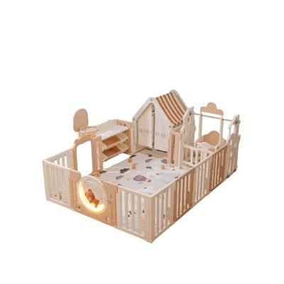 Лот: 24512264. Фото: 1. Манеж UNIX Kids DeLuxe House&Storage... Манежи