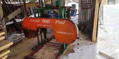 Лот: 15750541. Фото: 1. Пилорама ленточная Алтай 900 проф. Промышленное