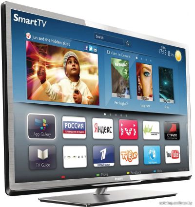 Лот: 15250217. Фото: 1. 40" Smart Plus LED 3D TV Philips... Телевизоры