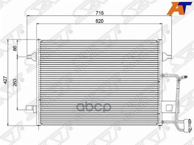 Лот: 21834398. Фото: 1. Радиатор Кондиционера Audi A6... Другое (автозапчасти)