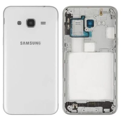 Лот: 12981123. Фото: 1. Корпус Samsung J320 Белый. Корпуса, клавиатуры, кнопки
