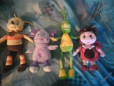 Лот: 2267405. Фото: 1. коллекция игрушек говорящих из... Мягкие