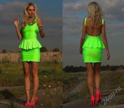 Лот: 2678718. Фото: 1. Яркое платье. Платья