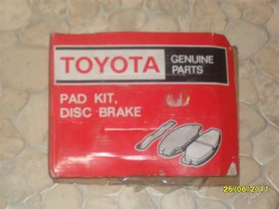 Лот: 1037138. Фото: 1. Тормозные колодки TOYOTA (PAD... Тормозная система