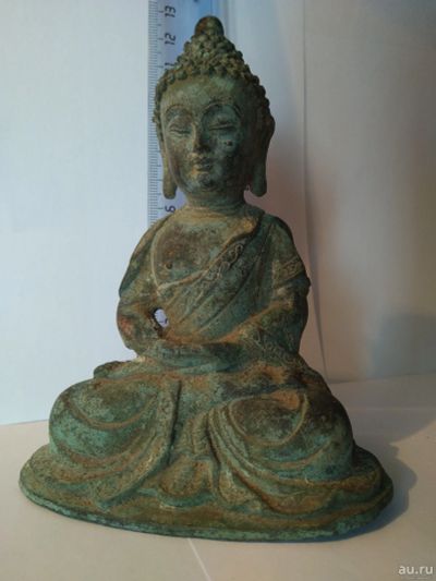 Лот: 14529127. Фото: 1. древний будда , тибет , патина. Предметы интерьера и быта
