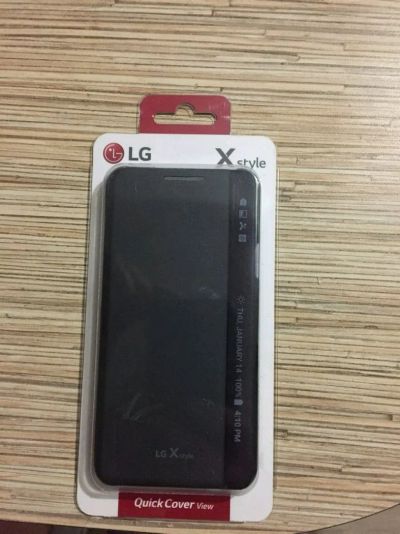 Лот: 10894445. Фото: 1. Чехол книжка LG X style оригинал. Чехлы, бамперы