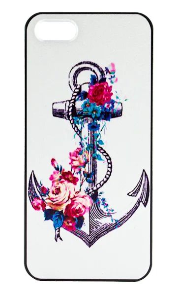 Лот: 5241656. Фото: 1. Чехол для Iphone 5 5s Якорь 2. Чехлы, бамперы