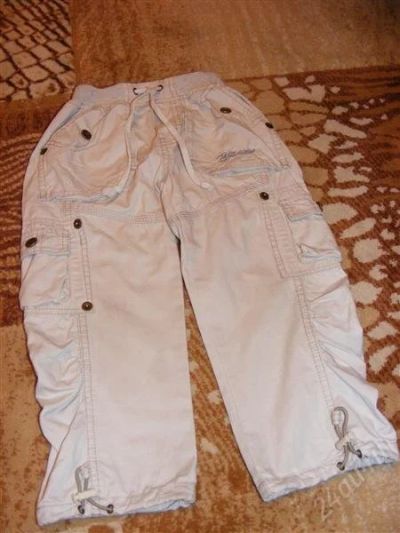 Лот: 1976274. Фото: 1. Летние штанишки. Брюки, шорты, джинсы