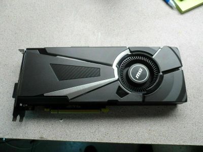 Лот: 18317655. Фото: 1. Видеокарта MSI Turbo GeForce GTX... Видеокарты