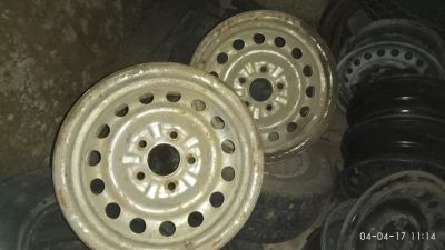 Лот: 9406235. Фото: 1. 3 колеса штамповка 15" 5х114.3. Диски