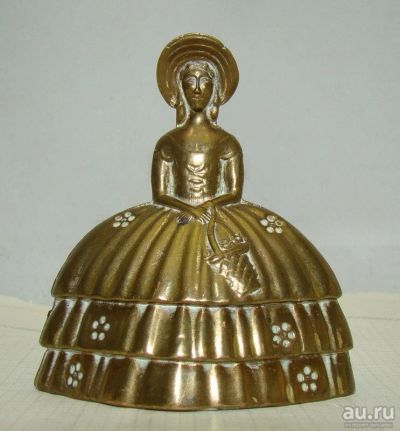 Лот: 16540128. Фото: 1. Колокольчик фигурка (N217). Другое (антиквариат)