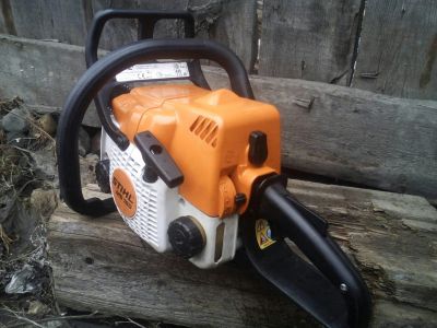 Лот: 7191550. Фото: 1. Stihl MS 180 оригинал , 2013г... Бензо-, мотоинструмент