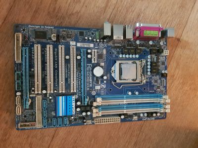Лот: 16836644. Фото: 1. Gigabyte ga-p55-us3l. Материнские платы