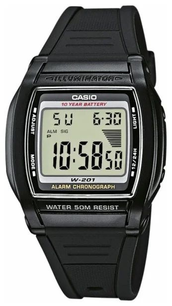 Лот: 5287796. Фото: 1. Casio W201-1A. Оригинал!. Оригинальные наручные часы