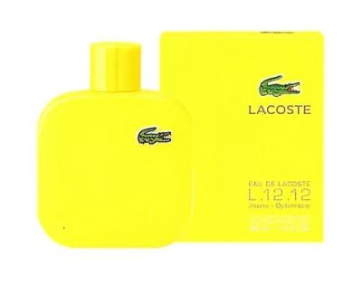 Лот: 11143447. Фото: 1. Lacoste men L.12.12. Jaune Optimistic... Мужская парфюмерия