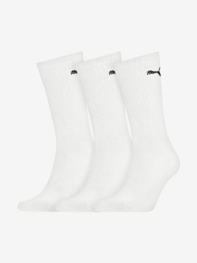 Лот: 22416685. Фото: 1. Носки PUMA, 3 пары, Белый. Другое (спортивная одежда)