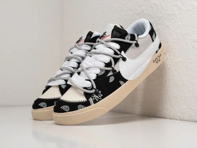 Лот: 24977907. Фото: 1. Кроссовки OFF White x Nike Blazer... Кеды, кроссовки, слипоны